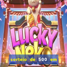 sorteio de 500 em cash toda segunda feira novibet como funciona